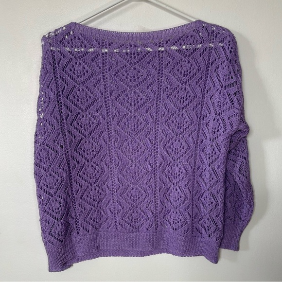 🎉4/30$🎉 Vintage Cropped Blouse – Fits Size L - Picture 4 of 4